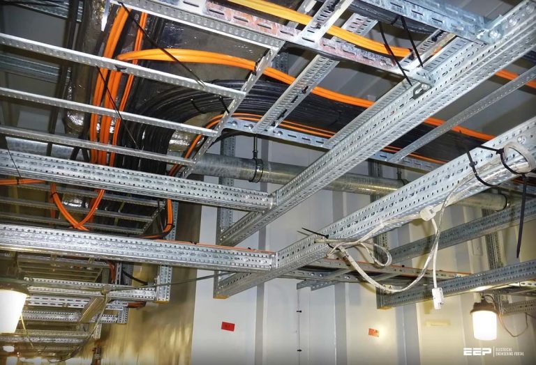 Electrical infrastructure installation works