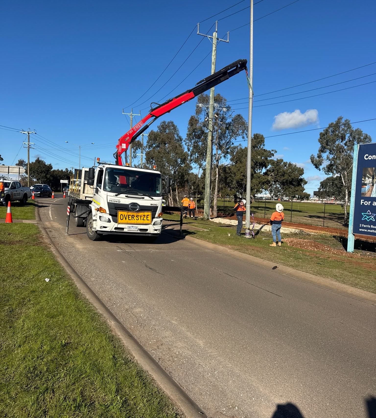 Public Lighting Pole Relocation
